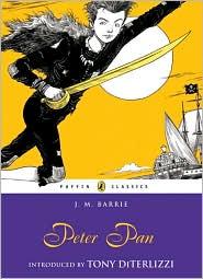 Peter Pan by J.M. Barrie book cover