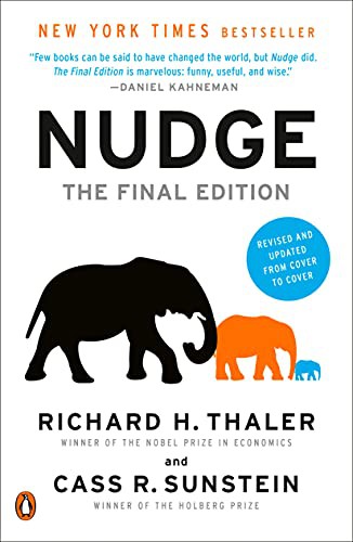 Nudge by Richard H. Thaler & Cass R. Sunstein book cover