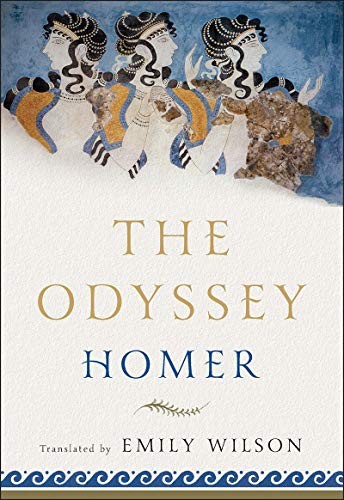 The Odyssey by Homer book cover
