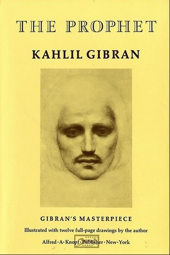 The Prophet by Kahlil Gibran book cover