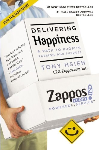 Delivering happiness cover