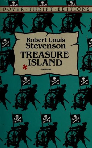 Treasure Island by Robert Louis Stevenson book cover