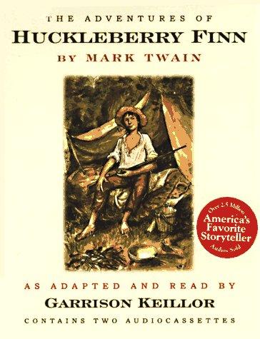 The Adventures of Huckleberry Finn by Mark Twain book cover