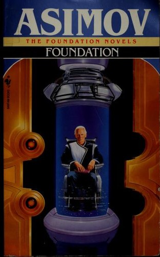 Foundation by Isaac Asimov book cover