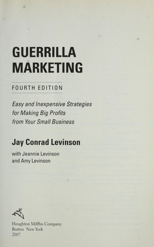 Guerilla Marketing cover