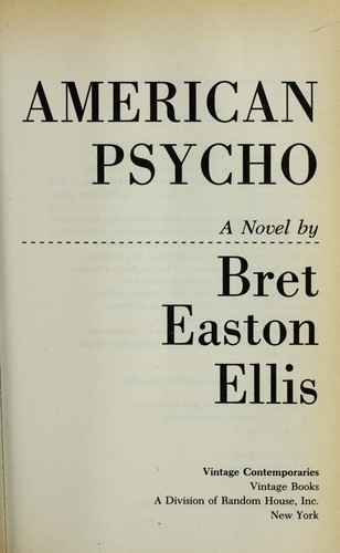 American Psycho cover