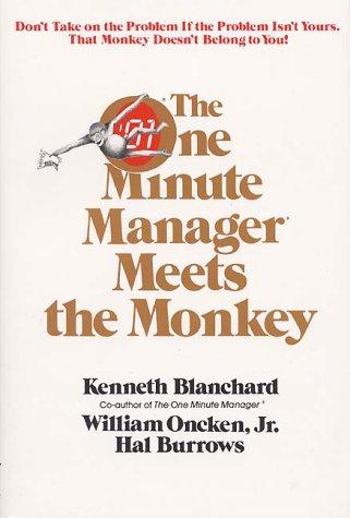 The One Minute Manager Meets the Monkey by Kenneth H. Blanchard book cover