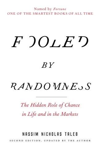 Fooled by Randomness by Nassim Nicholas Taleb book cover