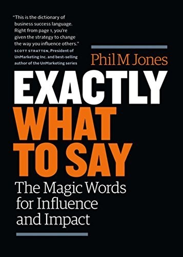 Exactly what to say cover