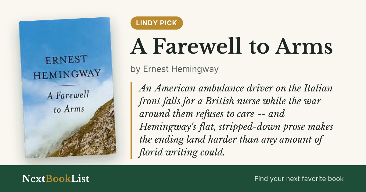 A Farewell to Arms by Ernest Hemingway: book review and summary
