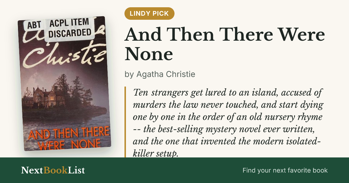 And Then There Were None by Agatha Christie: book review and summary