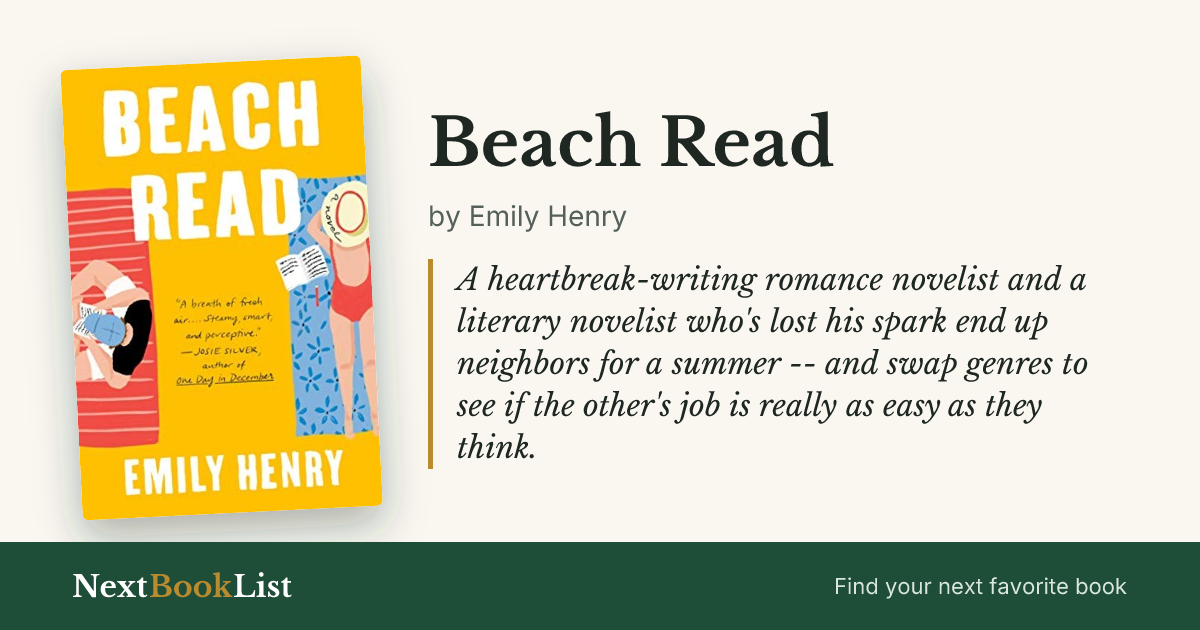 Beach Read by Emily Henry: book review and summary