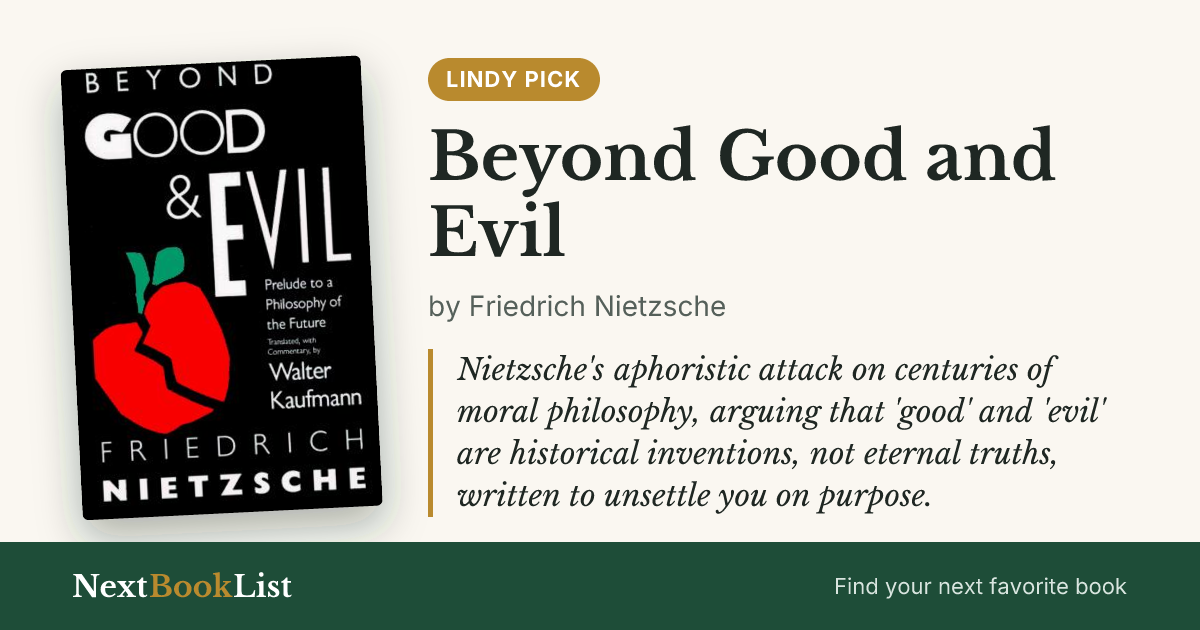 Beyond Good and Evil by Friedrich Nietzsche: book review and summary