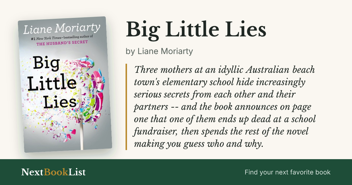 Big Little Lies by Liane Moriarty: book review and summary