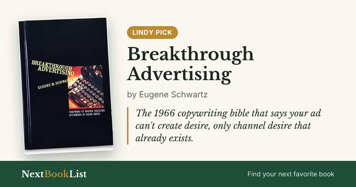 Breakthrough Advertising by Eugene Schwartz: book review and summary