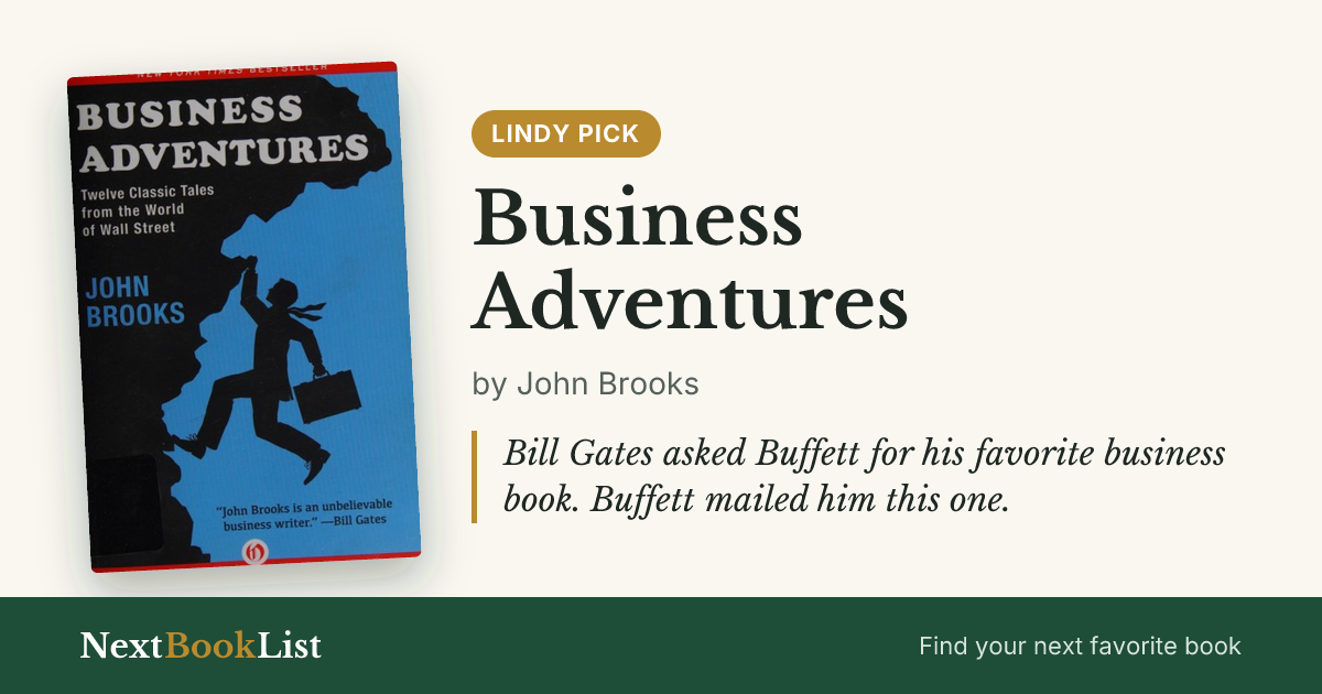 Business Adventures by John Brooks: book review and summary