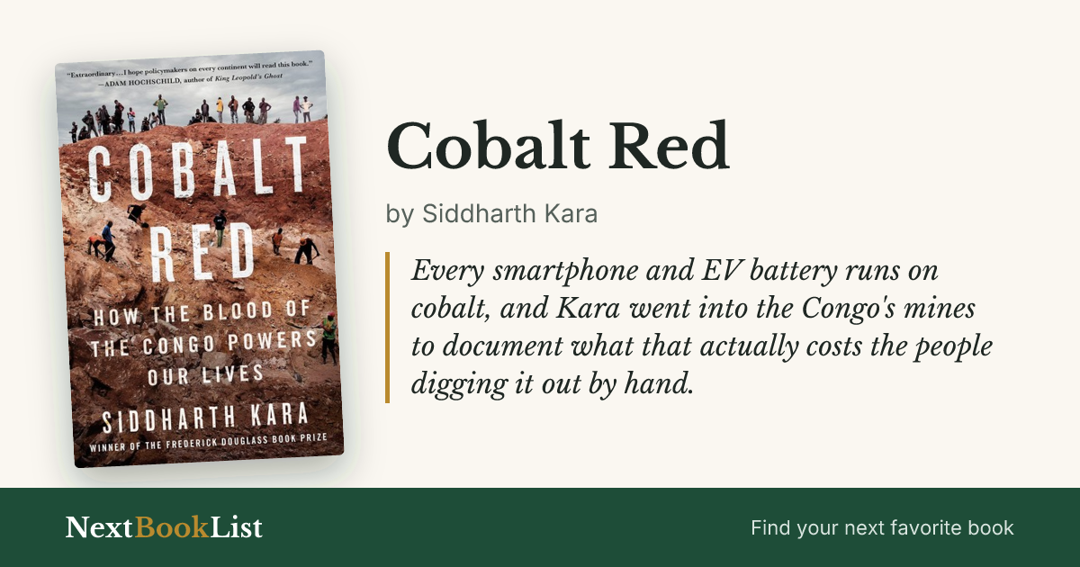 Cobalt Red by Siddharth Kara: book review and summary