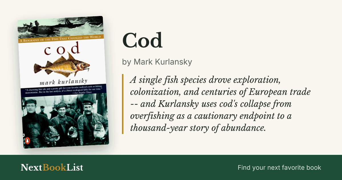Cod by Mark Kurlansky: book review and summary