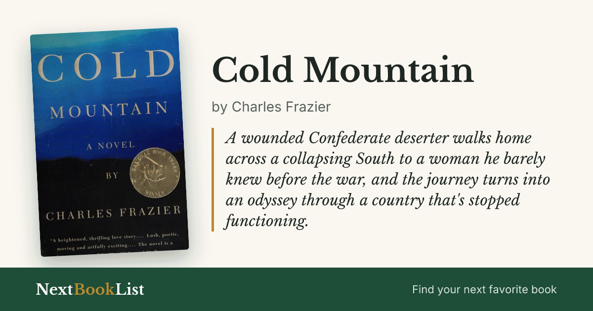 Cold Mountain by Charles Frazier: book review and summary