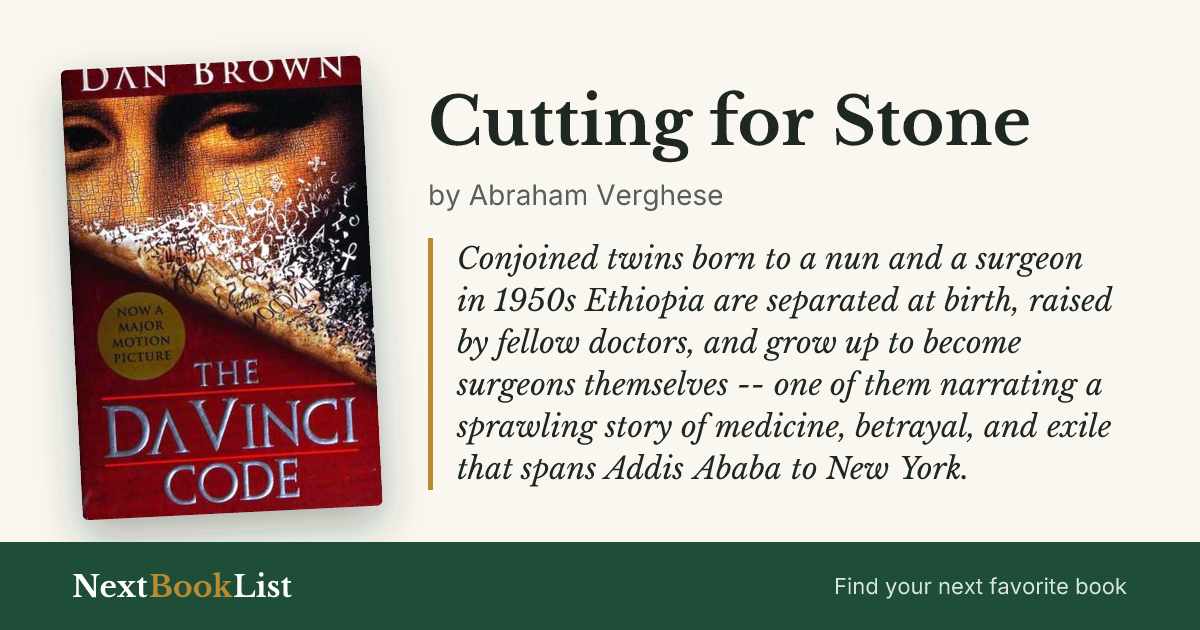 Cutting for Stone by Abraham Verghese: book review and summary