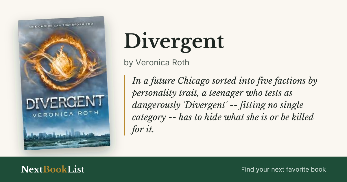 Divergent by Veronica Roth: book review and summary