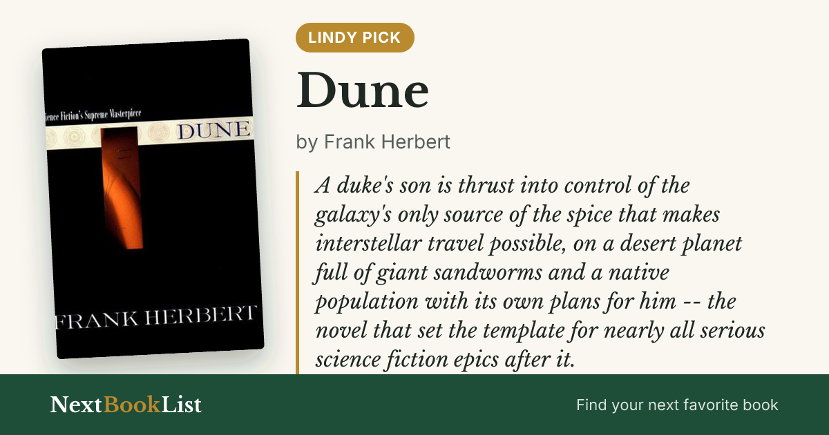 Dune by Frank Herbert: book review and summary