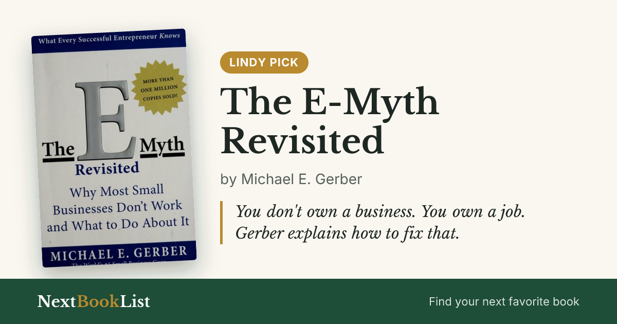 The E-Myth Revisited by Michael E. Gerber: book review and summary