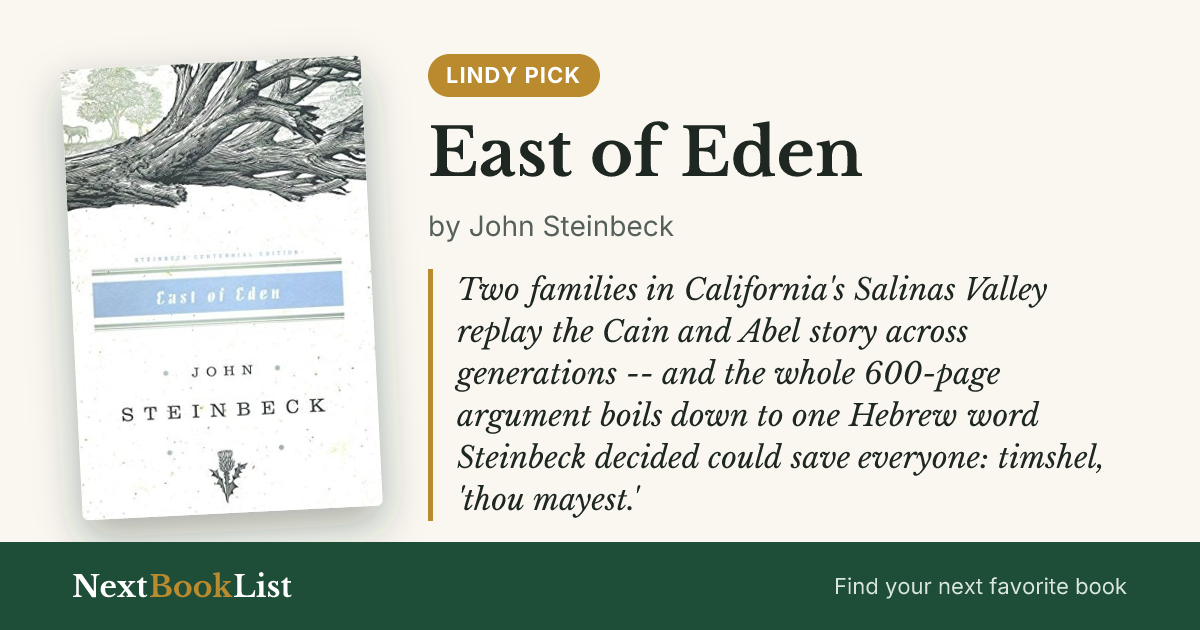 East of Eden by John Steinbeck: book review and summary
