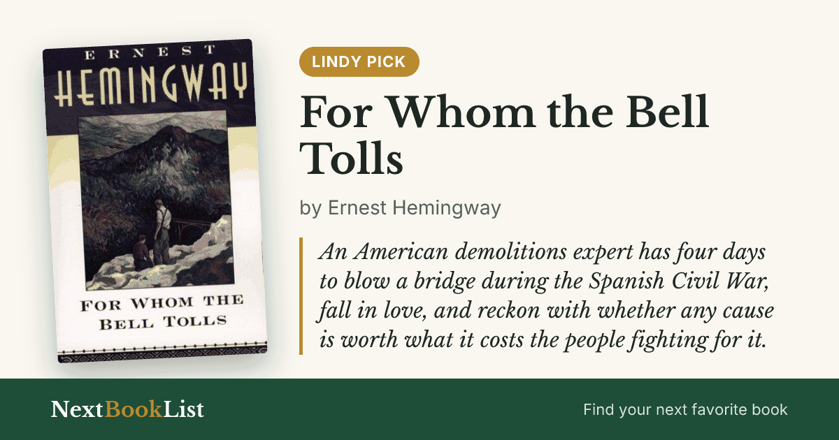 For Whom the Bell Tolls by Ernest Hemingway: book review and summary