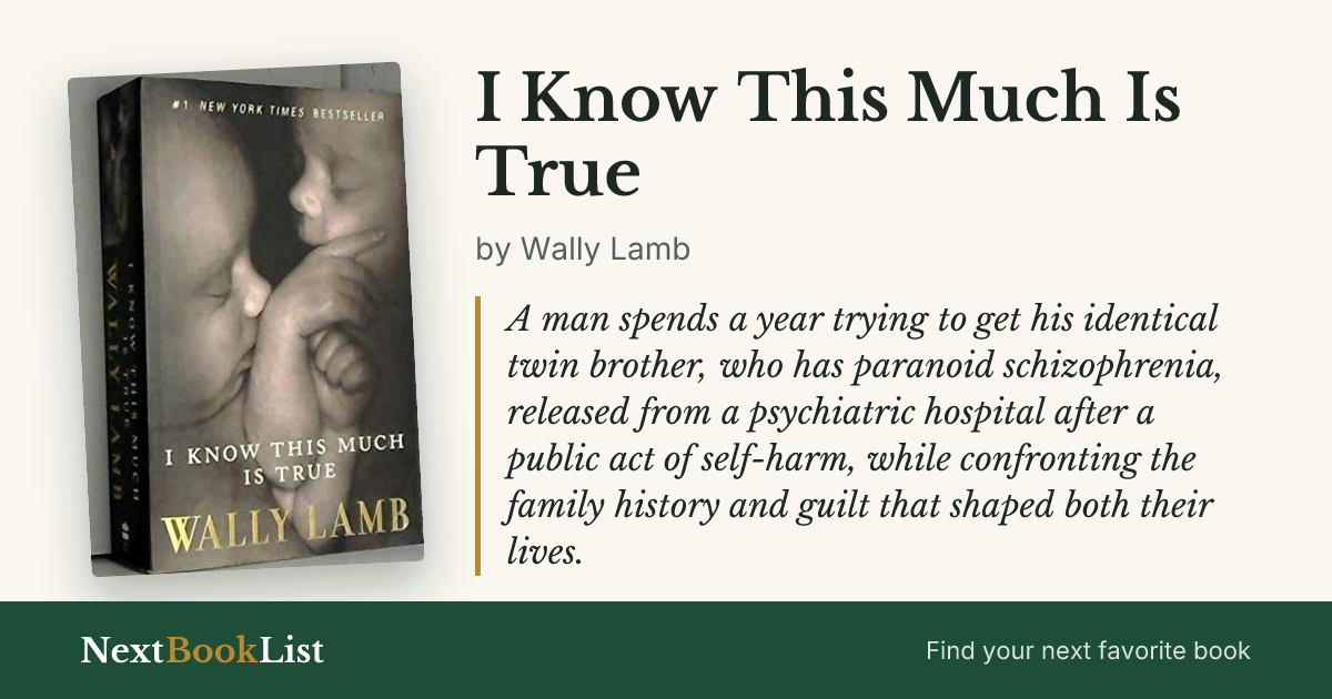 I Know This Much Is True by Wally Lamb: book review and summary