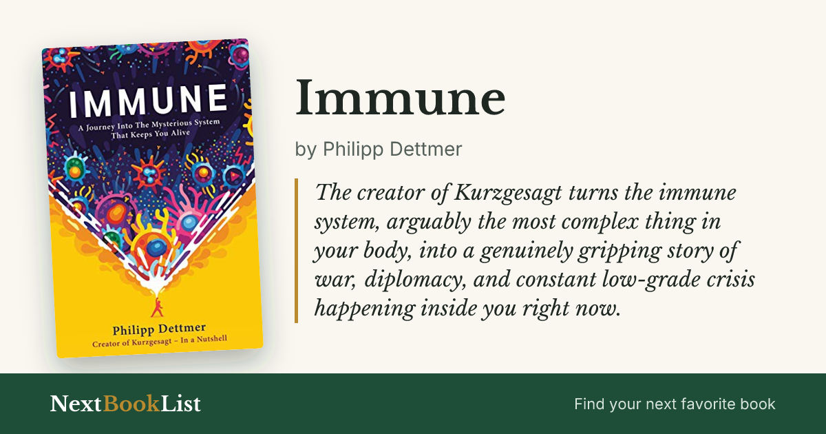 Immune by Philipp Dettmer: book review and summary