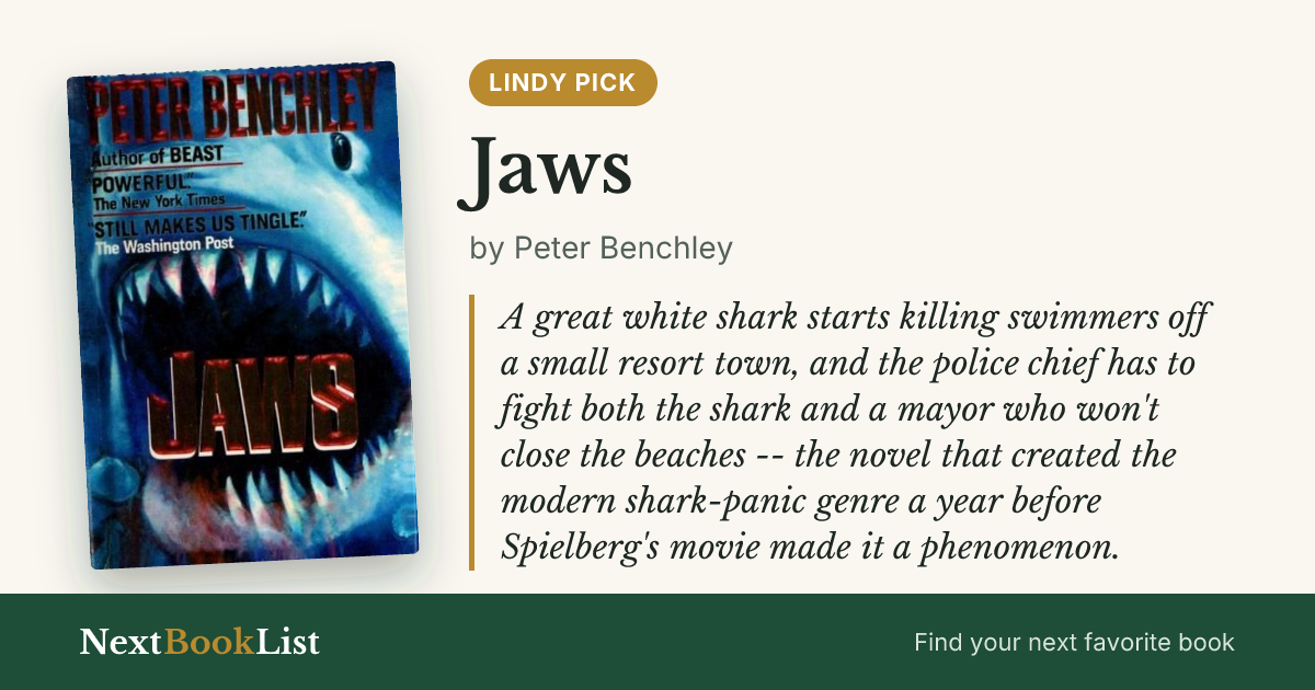 Jaws by Peter Benchley: book review and summary