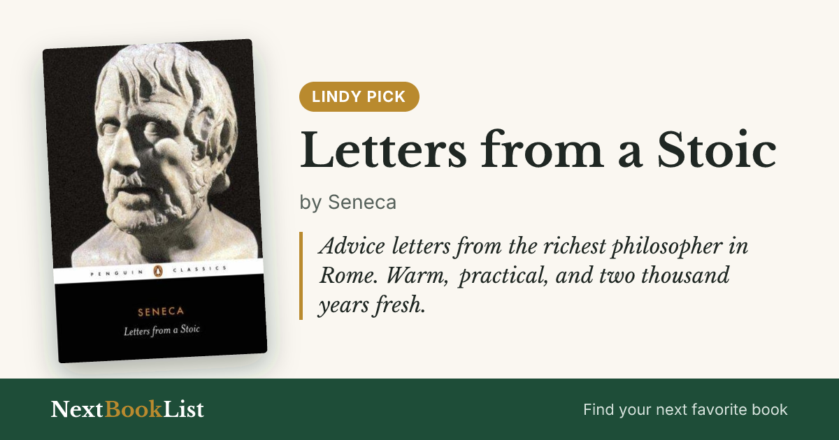 Letters from a Stoic by Seneca: book review and summary