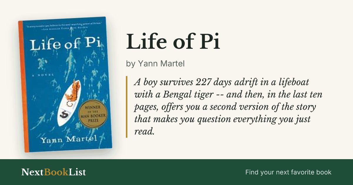 Life of Pi by Yann Martel: book review and summary