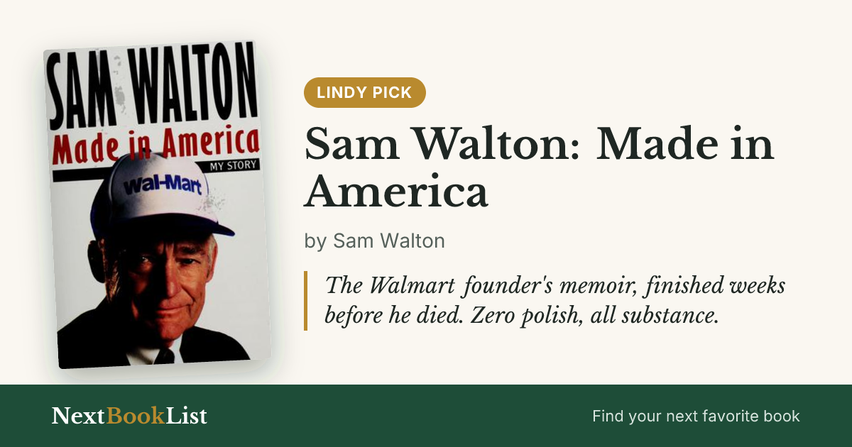 Sam Walton: Made in America by Sam Walton: book review and summary