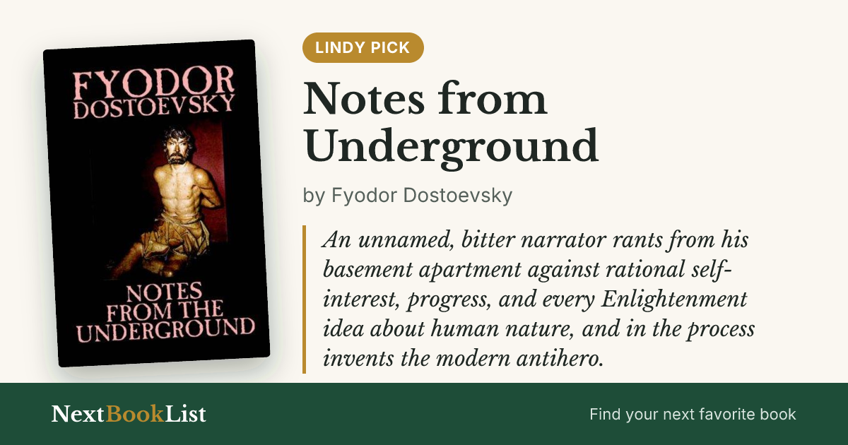 Notes from Underground by Fyodor Dostoevsky: book review and summary