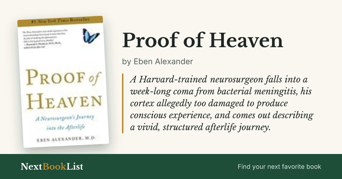 Proof of Heaven by Eben Alexander: book review and summary