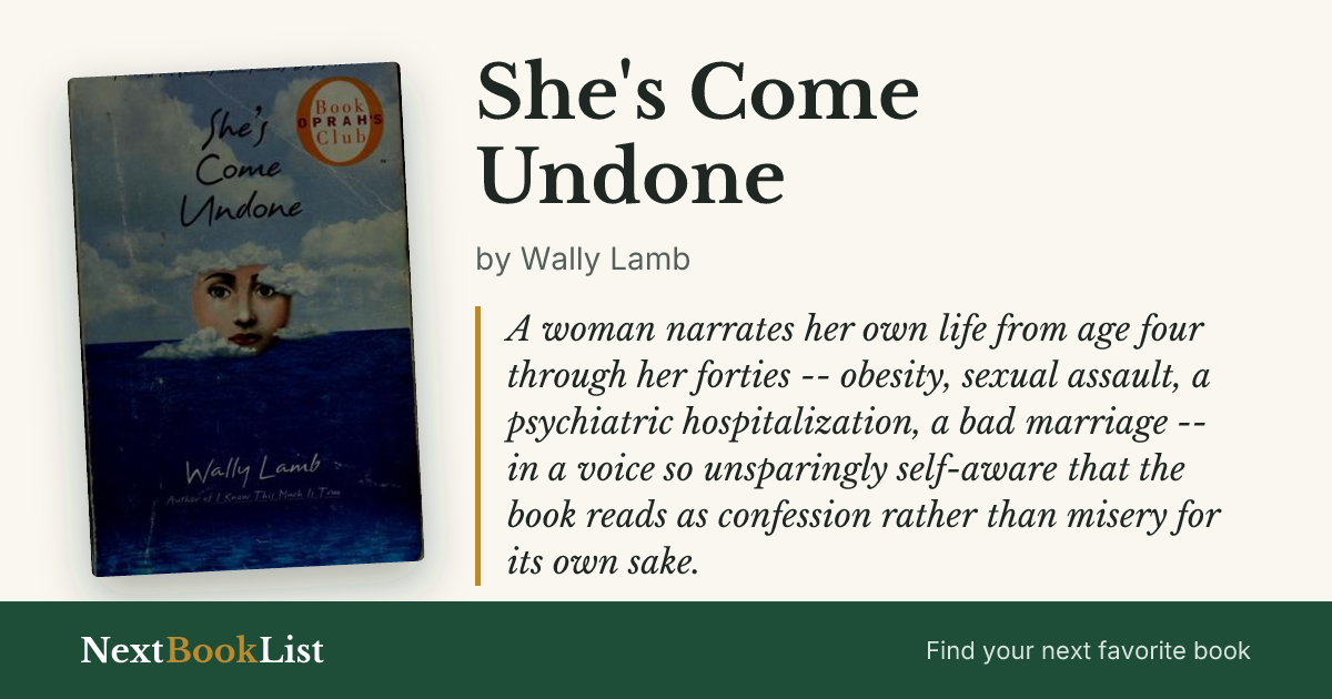 She's Come Undone by Wally Lamb: book review and summary