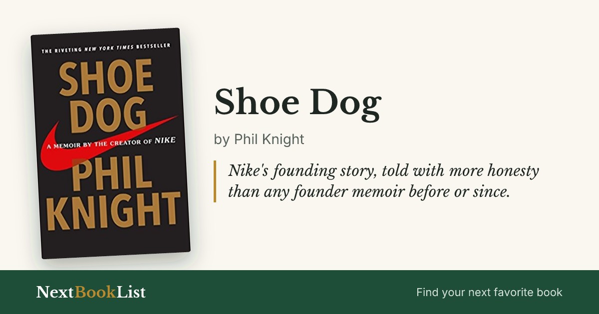 Shoe Dog by Phil Knight: book review and summary