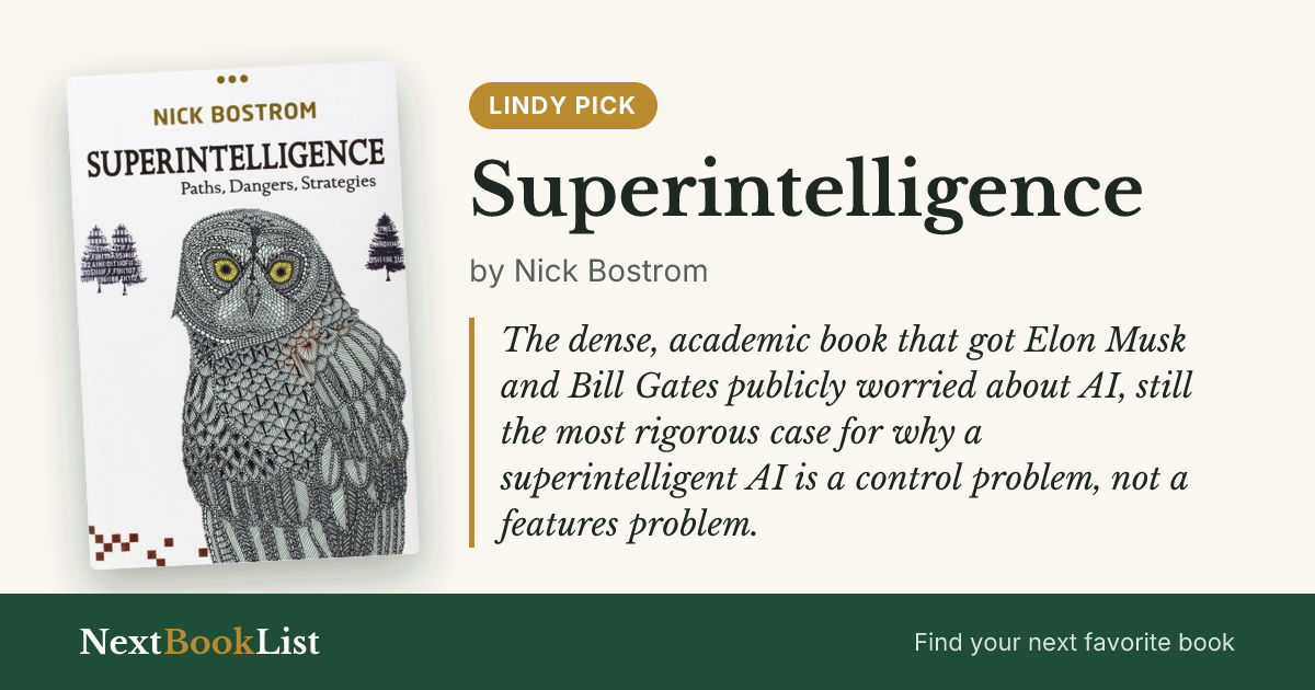 Superintelligence by Nick Bostrom: book review and summary