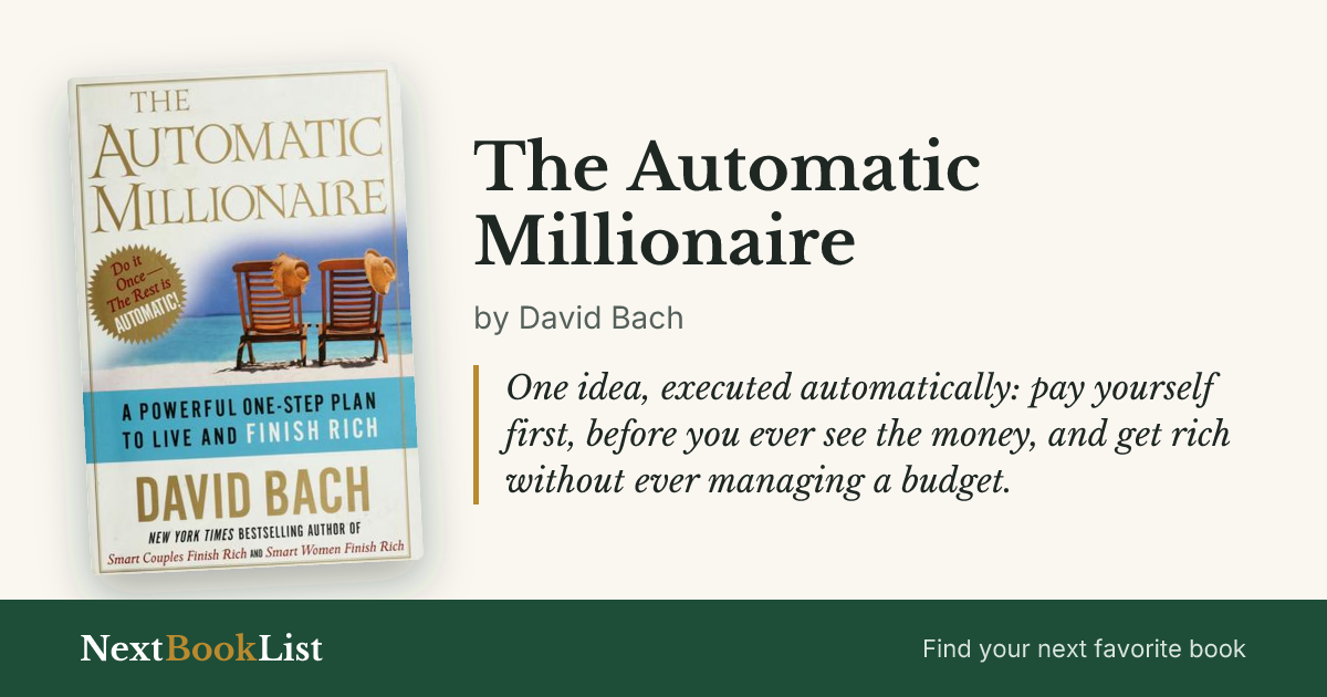 The Automatic Millionaire by David Bach: book review and summary