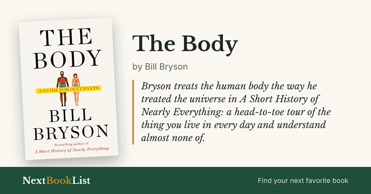 The Body by Bill Bryson: book review and summary
