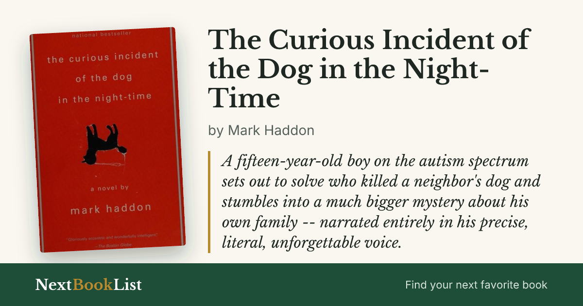 The Curious Incident of the Dog in the Night-Time by Mark Haddon: book review and summary