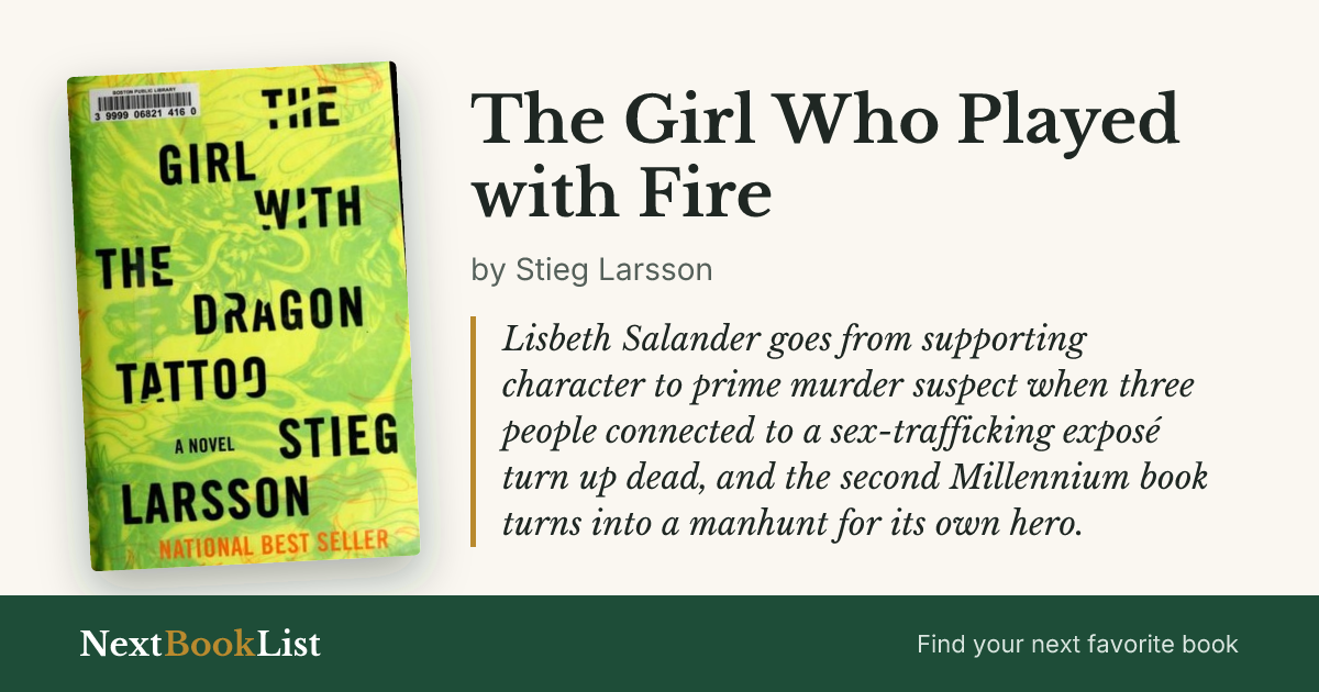 The Girl Who Played with Fire by Stieg Larsson: book review and summary