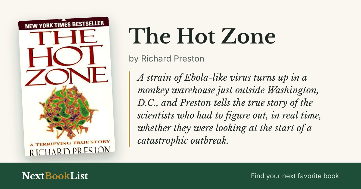The Hot Zone by Richard Preston: book review and summary
