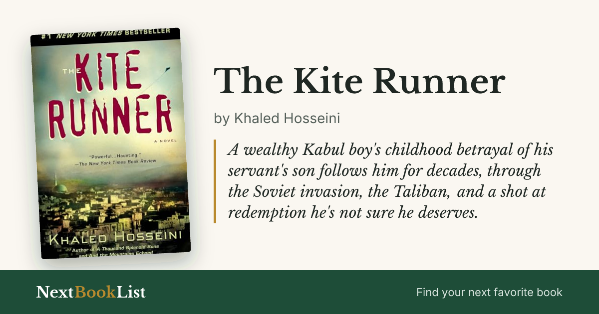 The Kite Runner by Khaled Hosseini: book review and summary