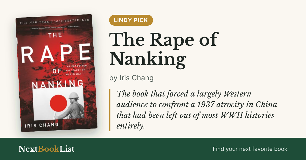 The Rape of Nanking by Iris Chang: book review and summary