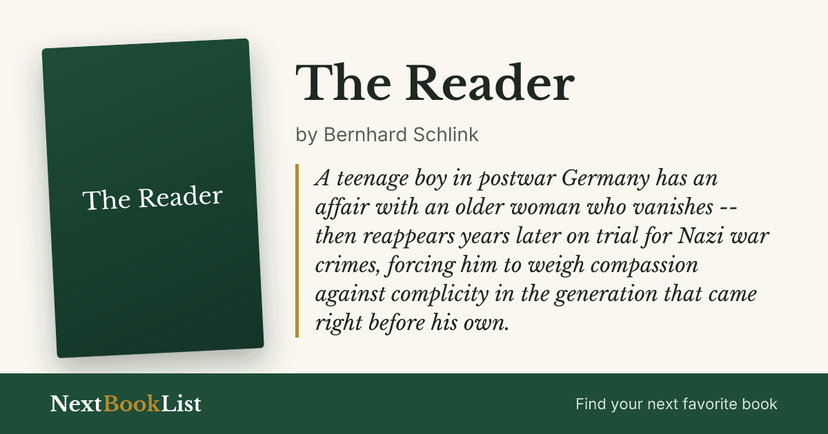 The Reader by Bernhard Schlink: book review and summary