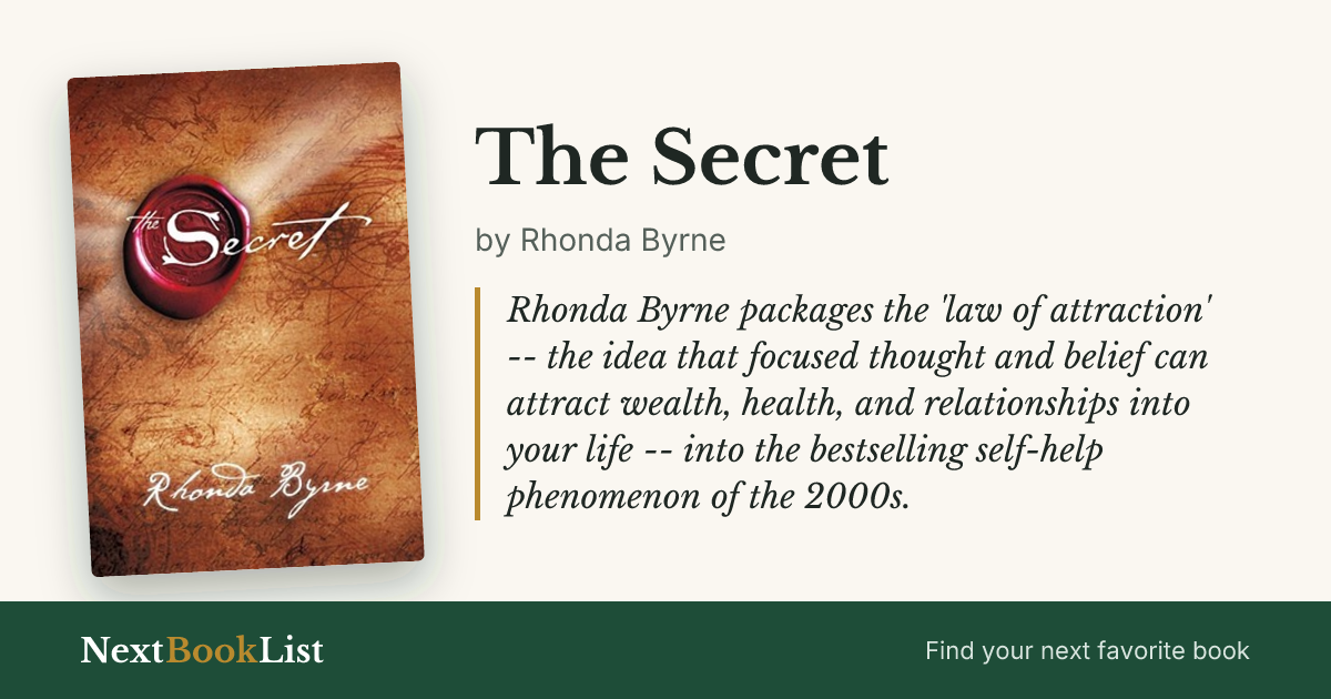 The Secret by Rhonda Byrne: book review and summary