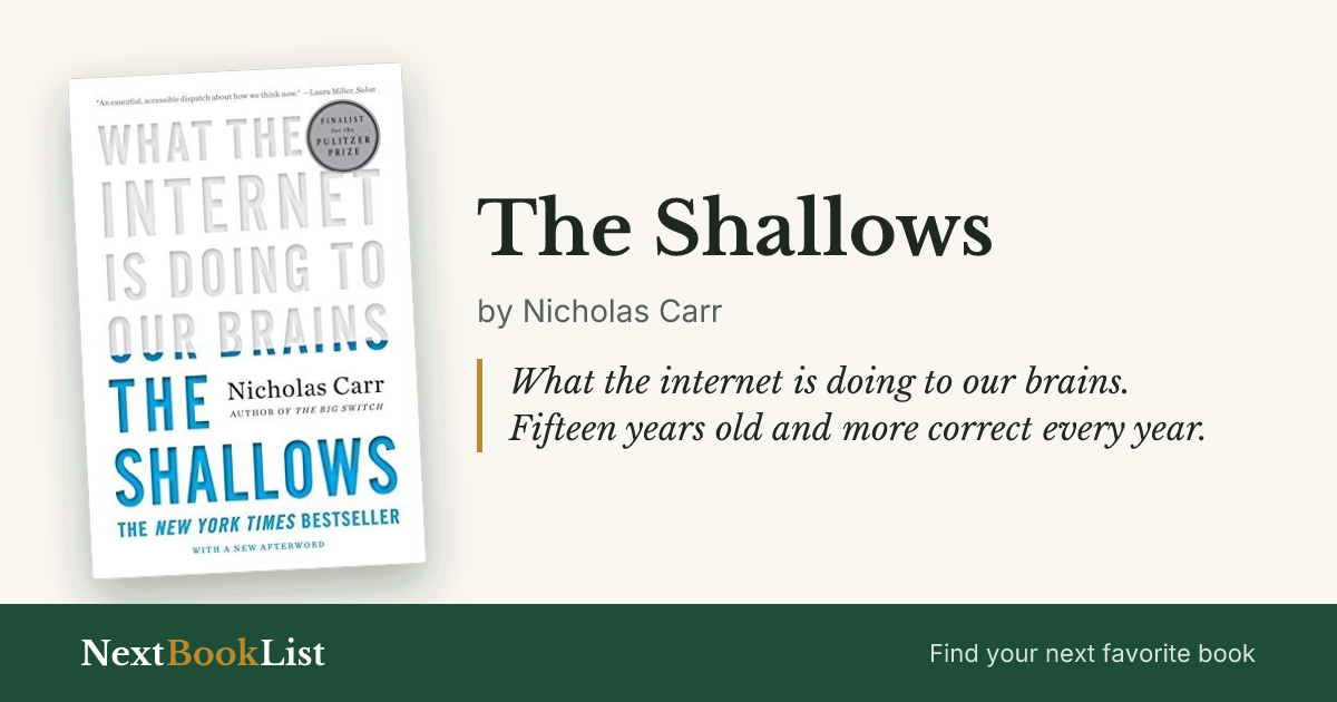 The Shallows by Nicholas Carr: book review and summary